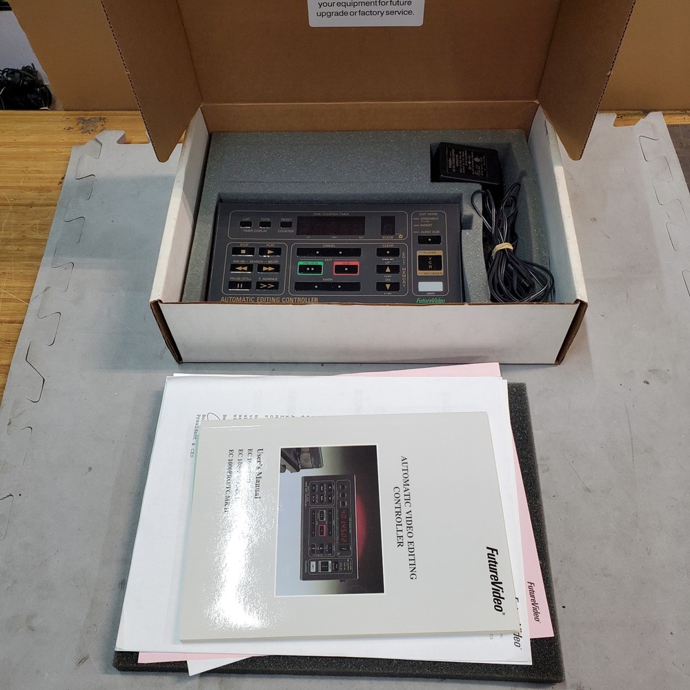 FutureVideo Automatic Video Editing Controller: EC 1000PRO