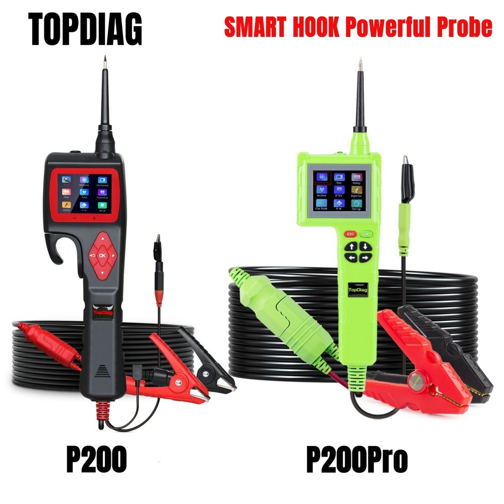 TOPDIAG P200/P200 Pro SMART Electrical Circuit Analyzer System Probe Tester tool