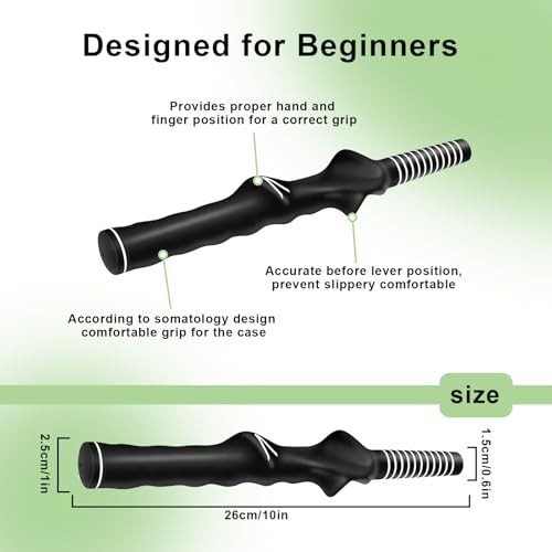Right-Hand Golf Training Grip Golf Grip Trainer，Golf Swing Trainer 3 PCS