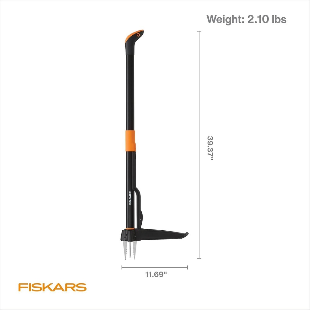 4-Claw Stand Up Weed Puller Tool, Gardening Hand Weeding Tool with 39" Long E...