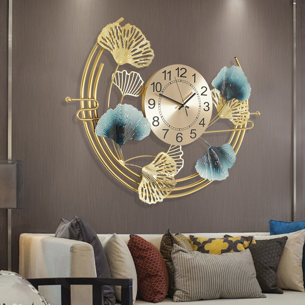Large Wall Clock for Living Room Decor Decorative Wall Clock Gift!