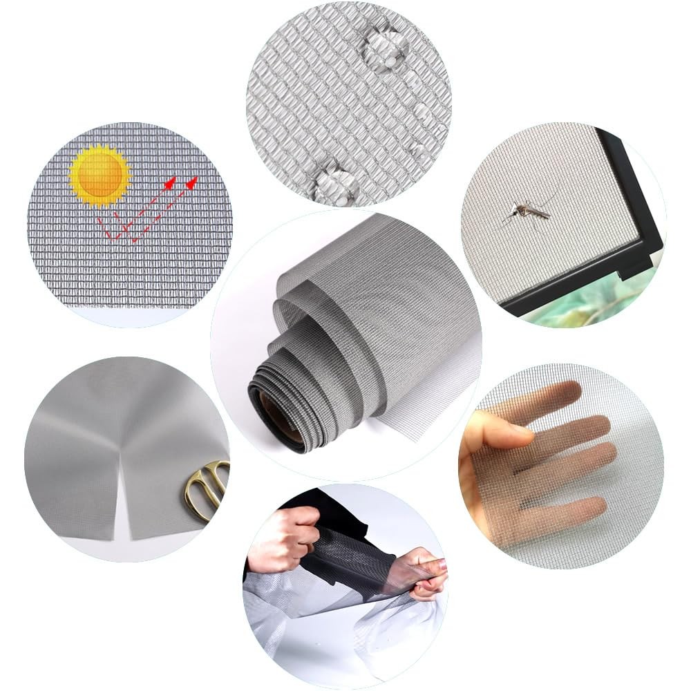 Dustproof Pollen Screen Mesh for Windows and Doors Replacement 109x37