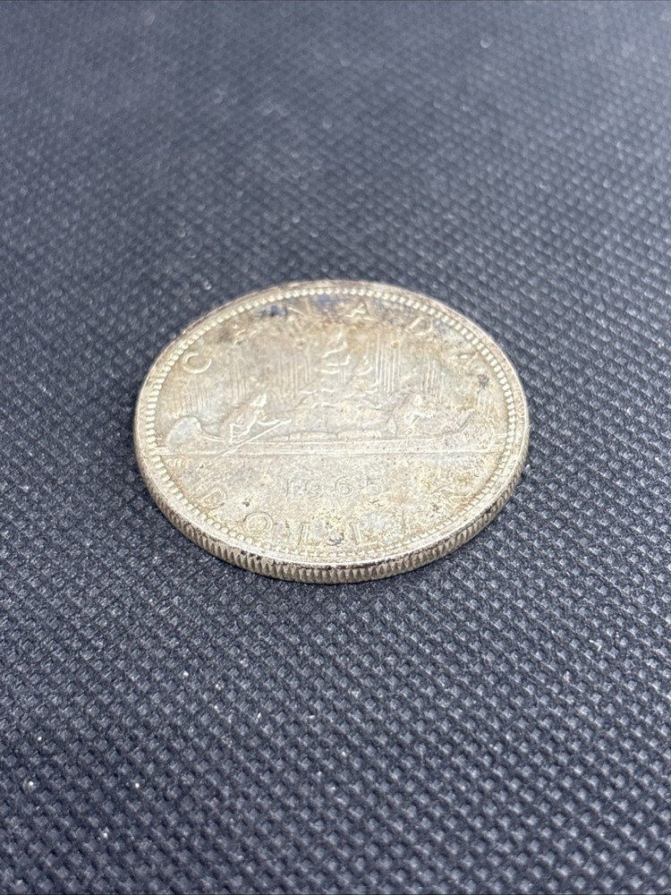 1965 Canadian Silver Dollar Circulated