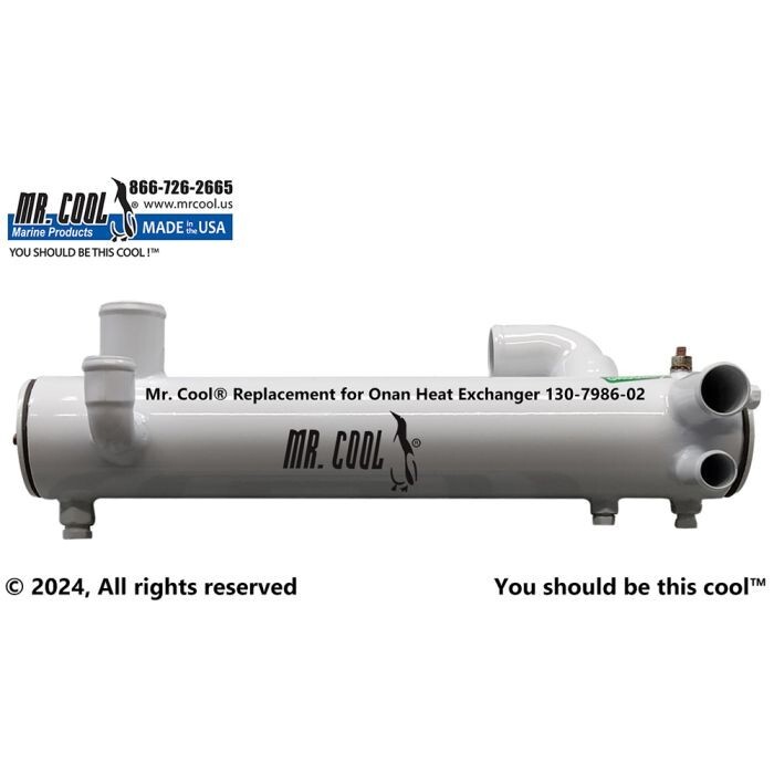 130-7986-02 Onan Heat Exchange