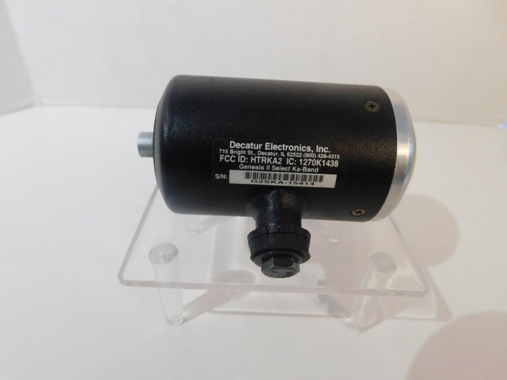 DECATUR GENESIS II SELECT RADAR KA-BAND ANTENNA ONLY-UNTESTED