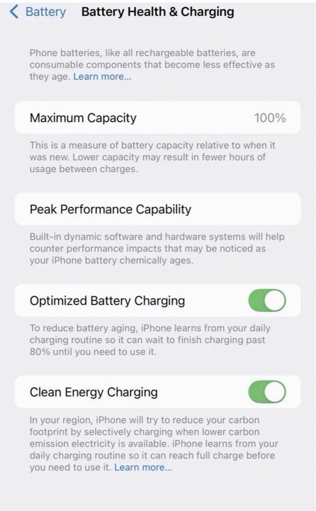 Battery iPhone 14 OEM 100% Health Replacement Quality Premium