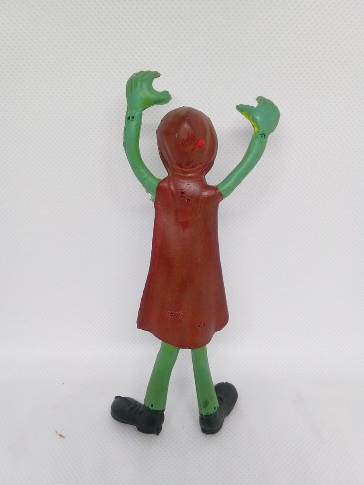 Vintage Bendy Dracula Vampire Poseable Bendable Halloween Toy