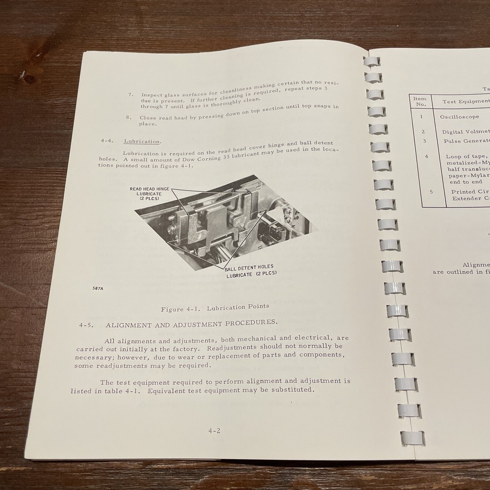 EECO TRS9300 Tape Reader/Spooler Instruction Manual