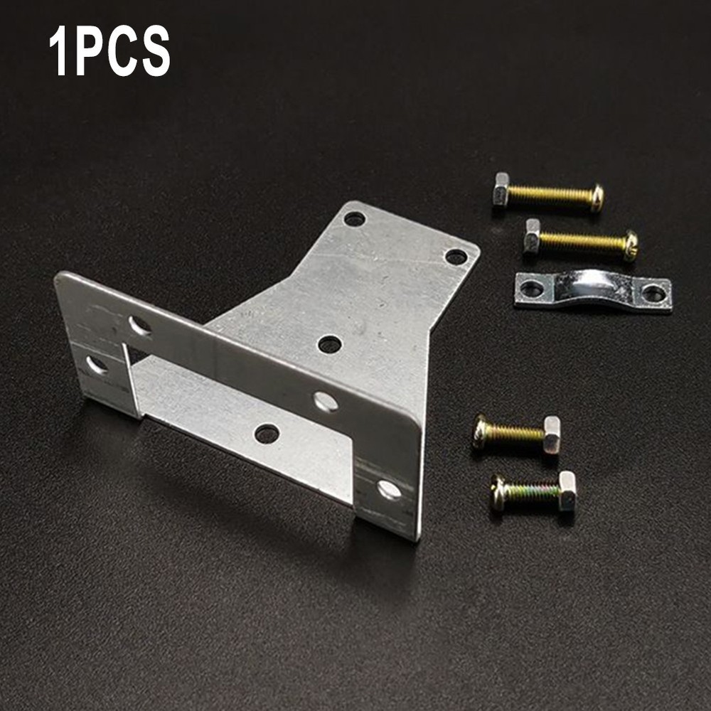 Mounting Bracket Holder Recessed Panel Replace Silver With Screws 1pcs 50A