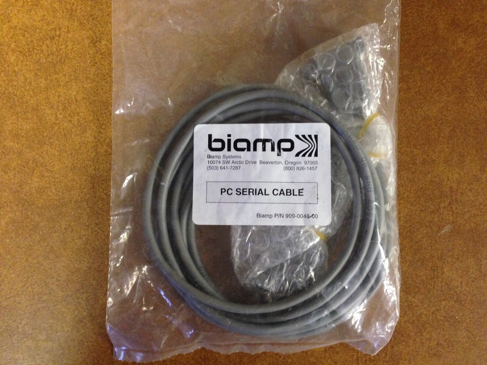 Biamp 909-0048-00 PC Serial Cable