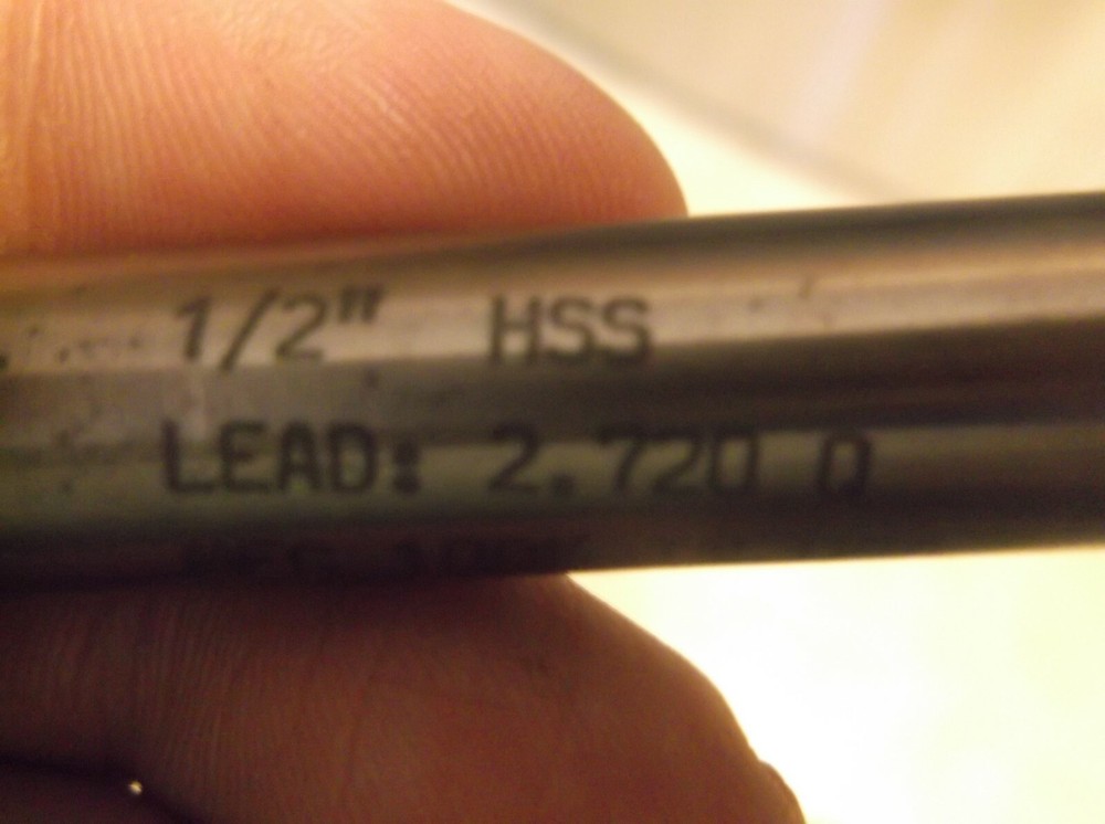 QUINCO 1/2" SQARE END 4F DE GENERAL PURPOSE HSS ENDMILL