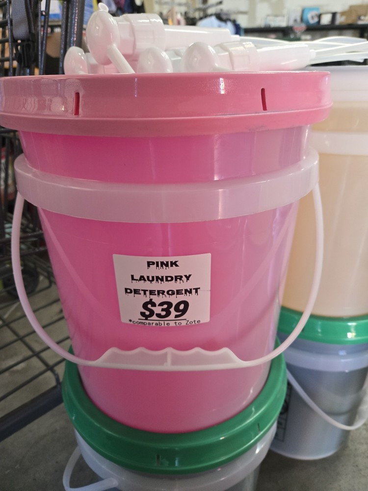 Laundry Detergent/ Mixed With Softner 5 gallon bucket