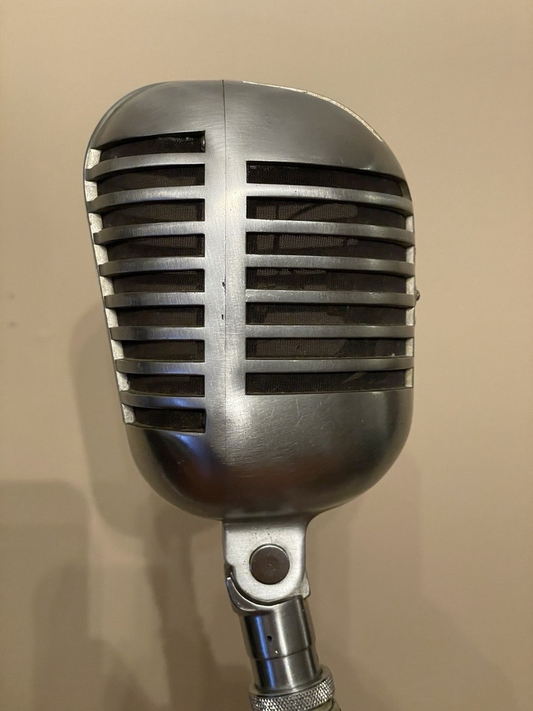 Vintage Astatic DR-10 Microphone Not Tested