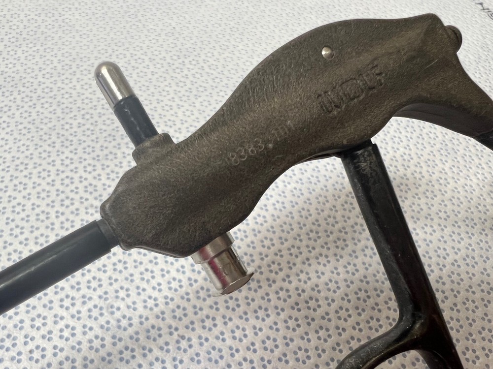 R. Wolf 8383.101 Laparoscopic Double Action Biopsy Pin Forceps 5mm w/ Handle