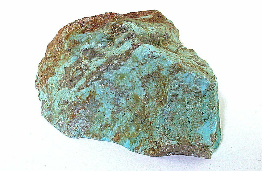 530 Gram Nevada Crescent Valley Stabilized Turquoise Cabochon Cab Gem Rough