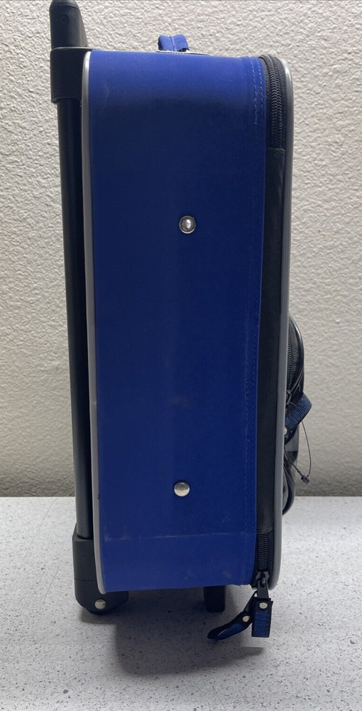 Blue Batman Children Rolling Suitcase