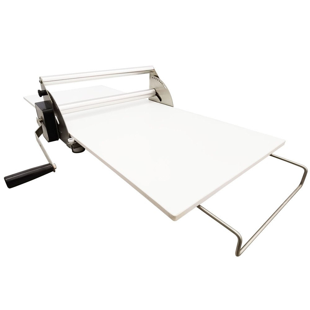 Used Dough Roller Press Baking Pastry Machine Manual Dough Sheeter Stainless