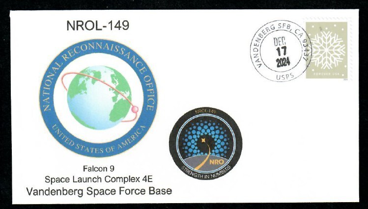 NROL-149 Launch Cover