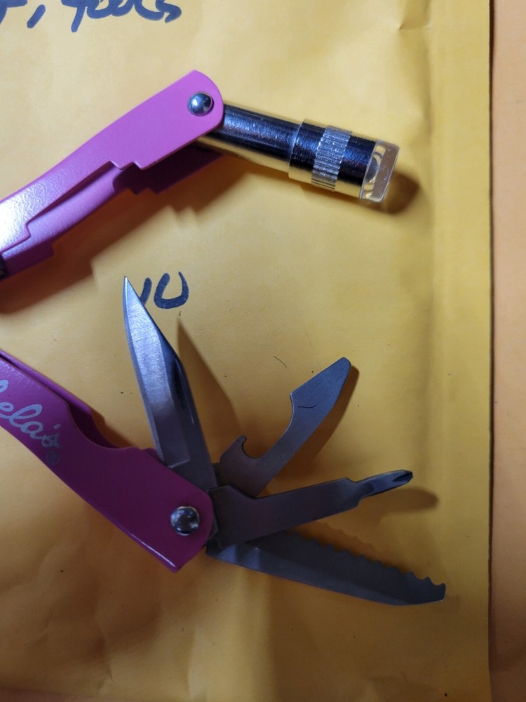 3 EA CABELOS MINI MULTI TOOLS W/ SHEATHS