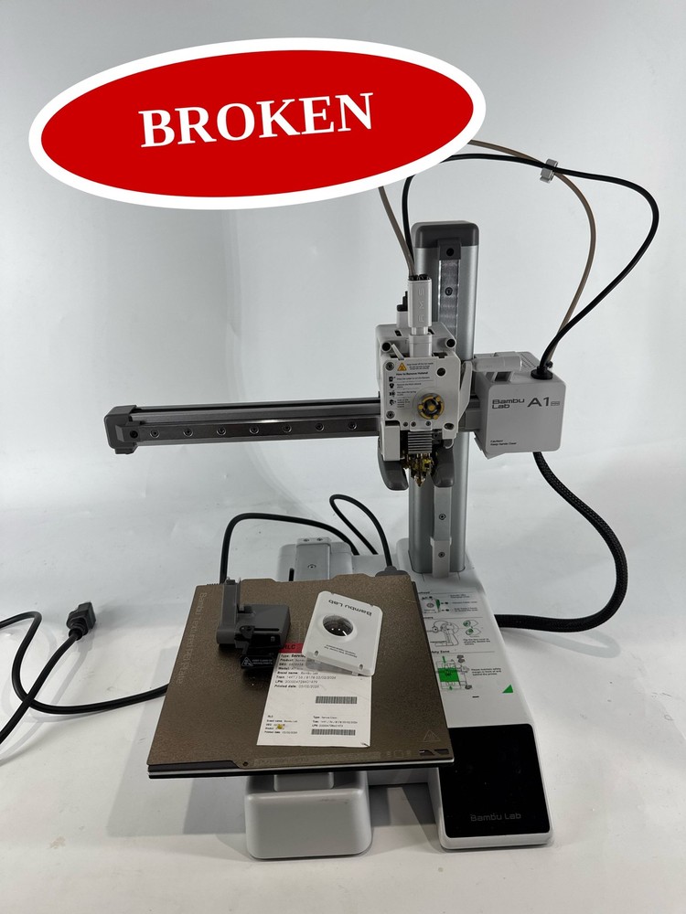 (BROKEN) Bambu Lab A1 Mini 3D Printer High Speed Multi-Color Printing AMS Lite