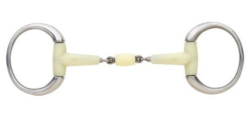 Happy Mouth Contour Double Jointed Round Eggbutt Bit