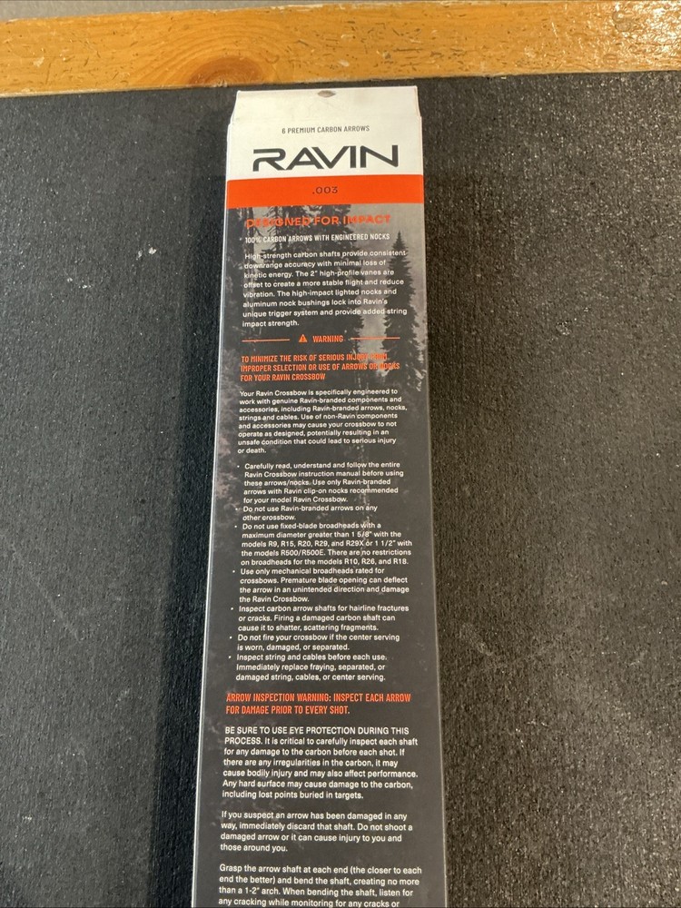Ravin r18 crossbow Bolts
