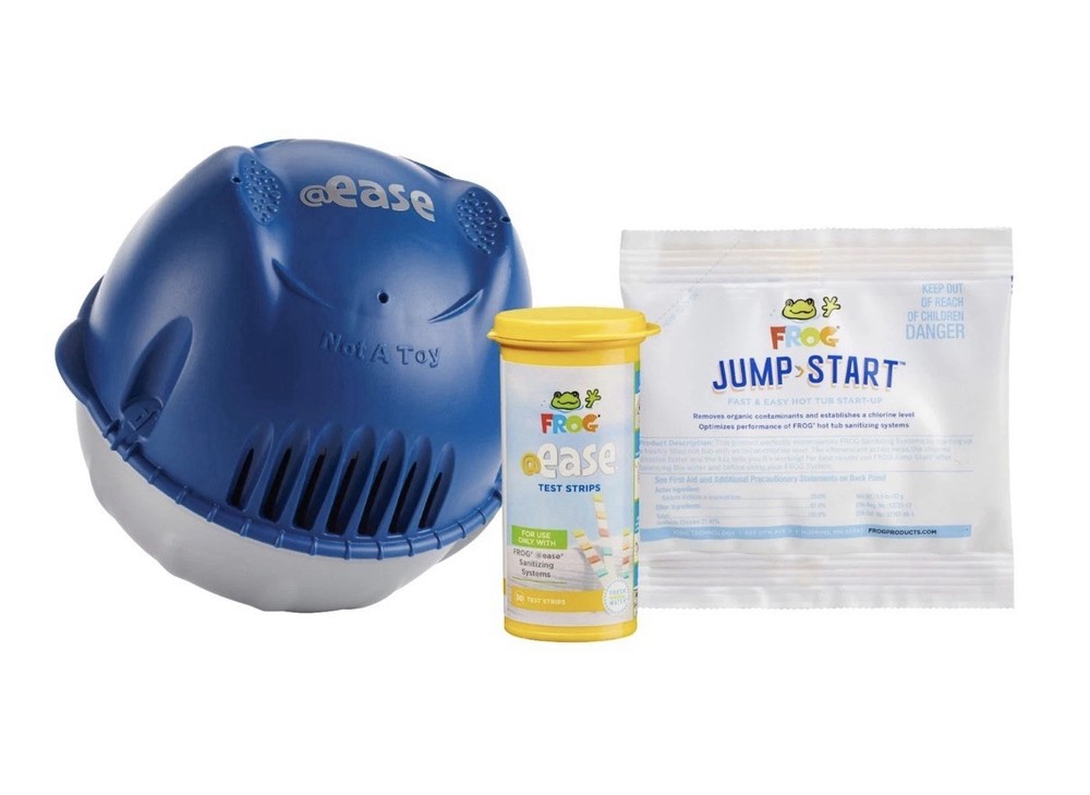 FROG @Ease Floating System for Hot Tubs - Quick & Easy @ease System, Blue