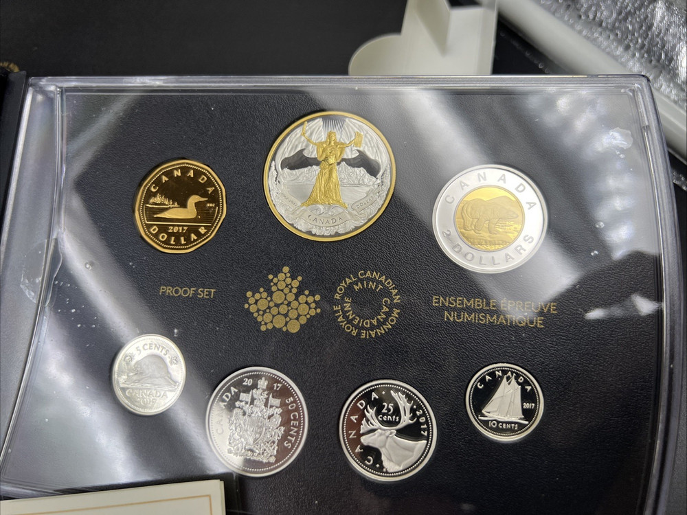 2017 Canada Confederation Silver Proof Set w/ Box & COA sku#b