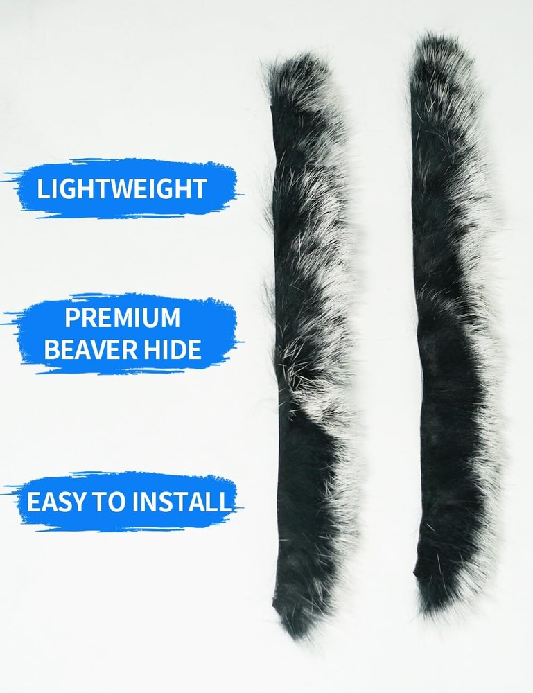Archery String Silencer Otter Beaver Hide Bow Dampener | Vibration Reduction