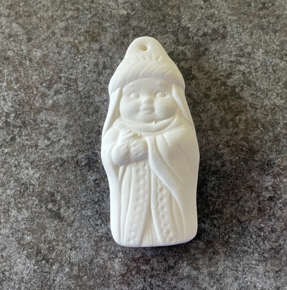Wise Man Ornament Ceramic Bisque Ready-to-Paint*