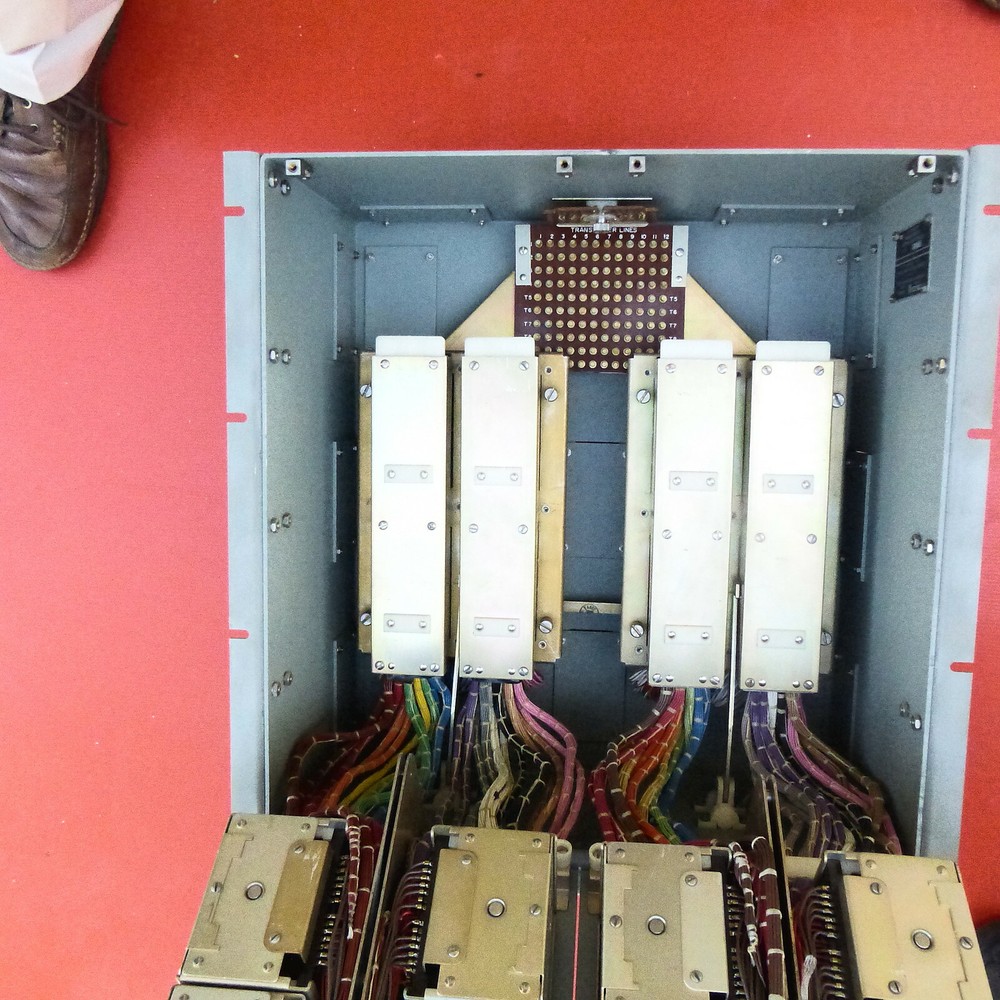 SB-2744/SRT TRANSMITTER PATCHING SWITCHBOARD FROM NAVAL SHIP