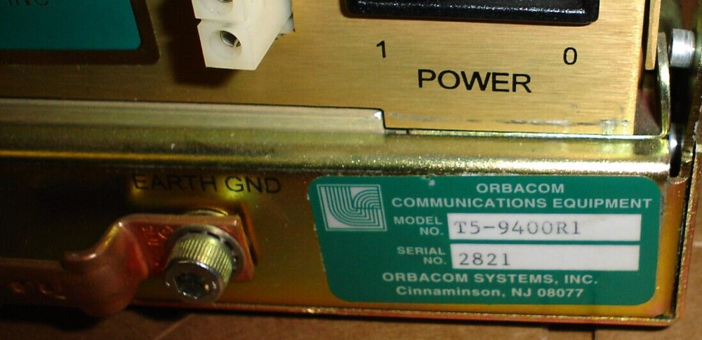 EF Johnson Transcrypt T5-9400R1 Orbacom Systems Communications Equipment
