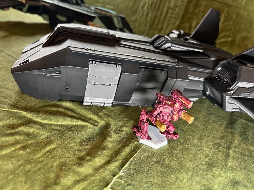 Mech Scale Leopard Class Drop Ship | Unpainted 1/285 or 6mm scale