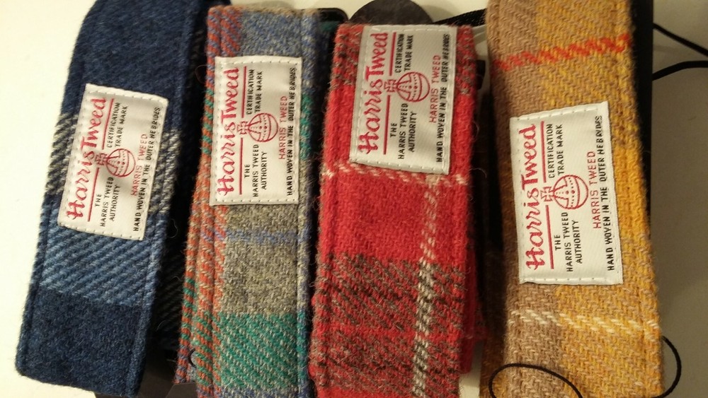 HARRIS TWEED Guitar straps- various colours Free Postage