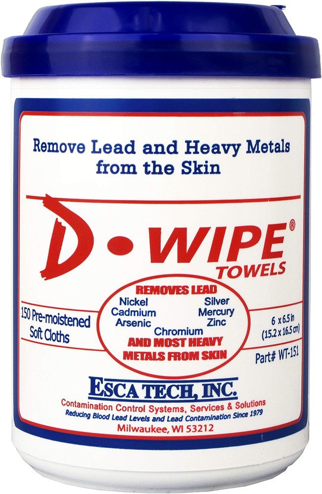 D-Lead D-Wipe Disposable Towels - 150 Towels per Container, WT-151