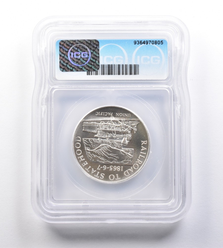 1967 So-Called Half Dollar Nebraska Centennial MS68 ICG *7231