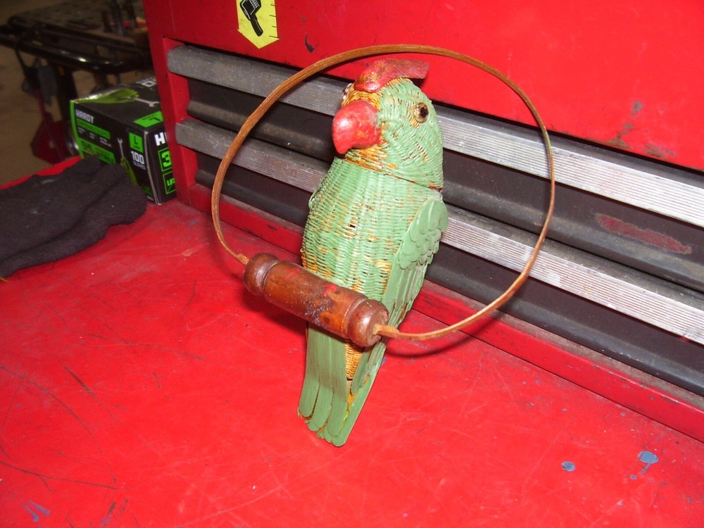 Decorative Hanging Parrot Bamboo