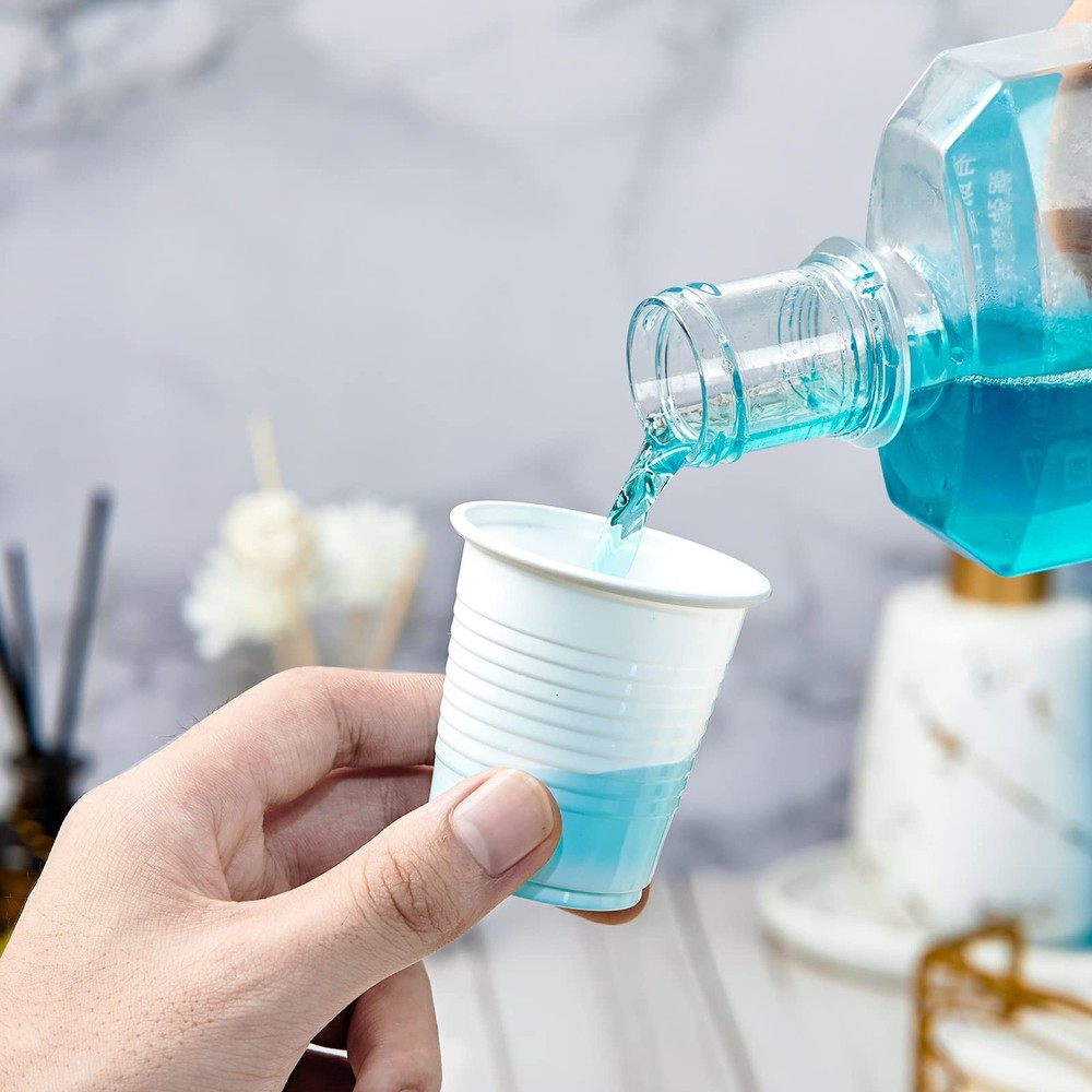 500 Pack 3 oz Disposable Plastic Cups for Parties, Drinks, and Tastings