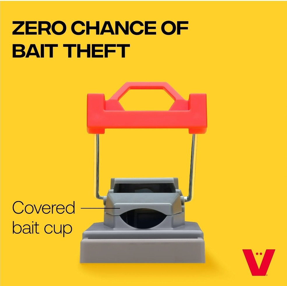 [2X] Victor 2-Pack Quick-Kill Mouse Trap (4 Total Traps) 0% Bait Theft [G1]