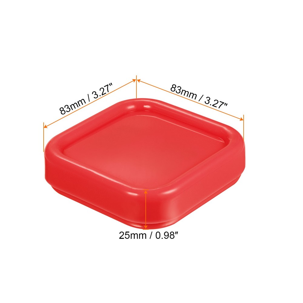 2Pcs Red Magnetic Pin Holder DIY Sewing Pin Storage Case Tool