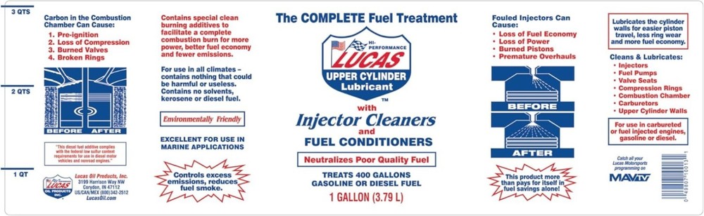 Fuel System Cleaner & Rust Protector - 128 oz