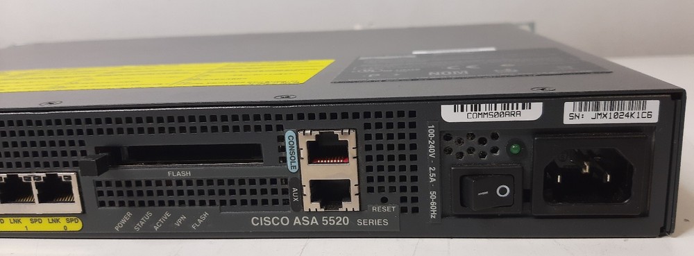 Cisco ASA 5520 Gigabit Firewall VPN Plus License SSM-40 Module ASA5520