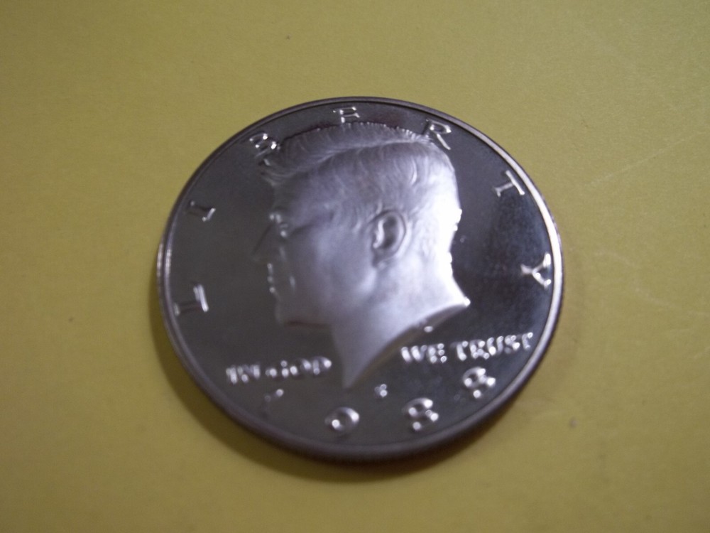 1988 "S" Gem Proof Kennedy Half Dollar Clad from Proof Set