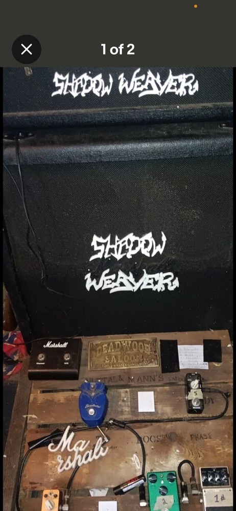 Marshall Replacement Custom Designed Emblem With Your Band Name 1/4” Thick