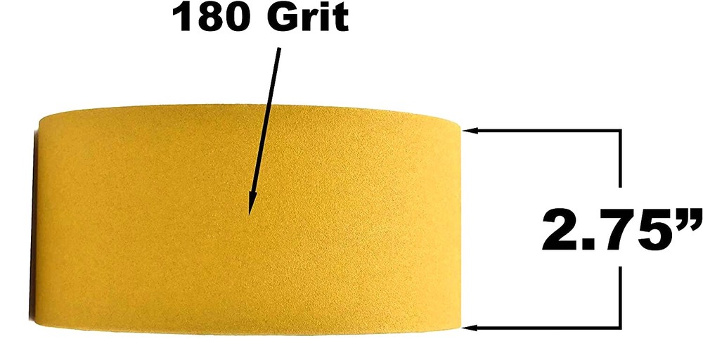 2 Pack 240 Grit PSA Sandpaper 20 Yard Long Continuous Roll 2-3/4" Sanding Sheets