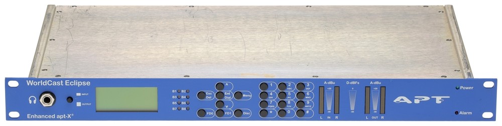 Worldcast Eclipse APT-X Broadcast AES Digital Audio STL Stereo Codec AoIP ISDN