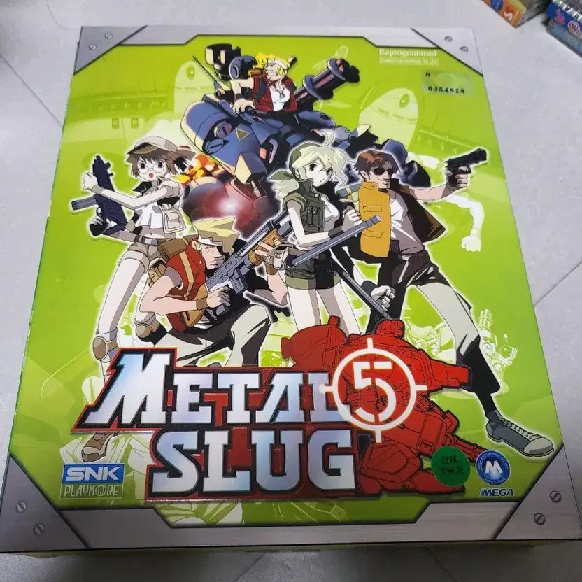 Old School Metal Slug 5 SNK Unopened Box Retro Game
