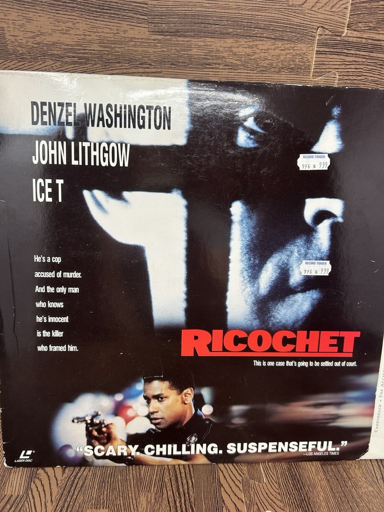 Ricochet (1991) Laserdisc
