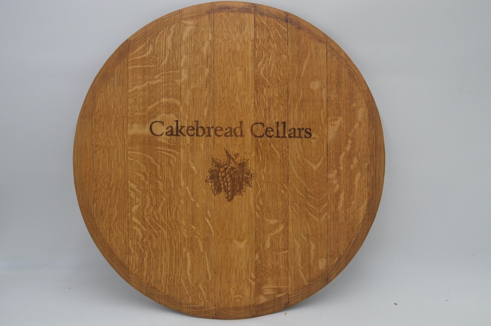 Cakebread Napa Valley Wine Barrel Lid/Head
