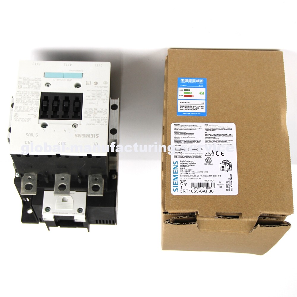 NEW Siemens Contactor 3RT1055-6AF36